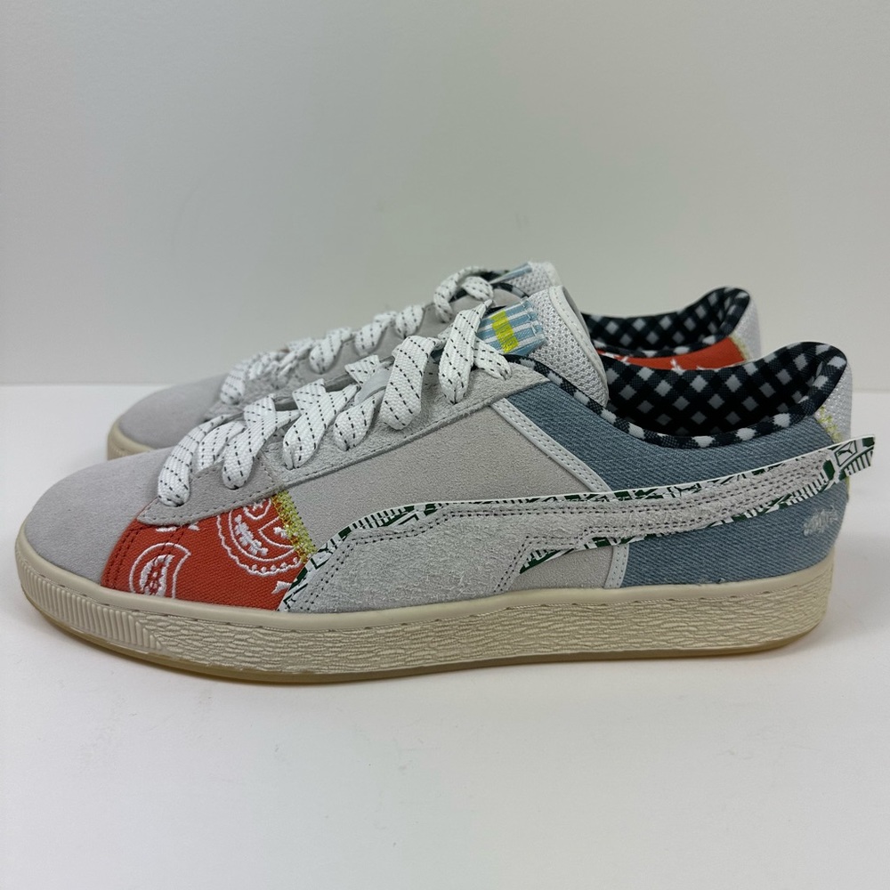 Men’s Puma Suede Backpack Spring Clean Sneakers 391609-01 Size US 11 - Picture 1 of 9